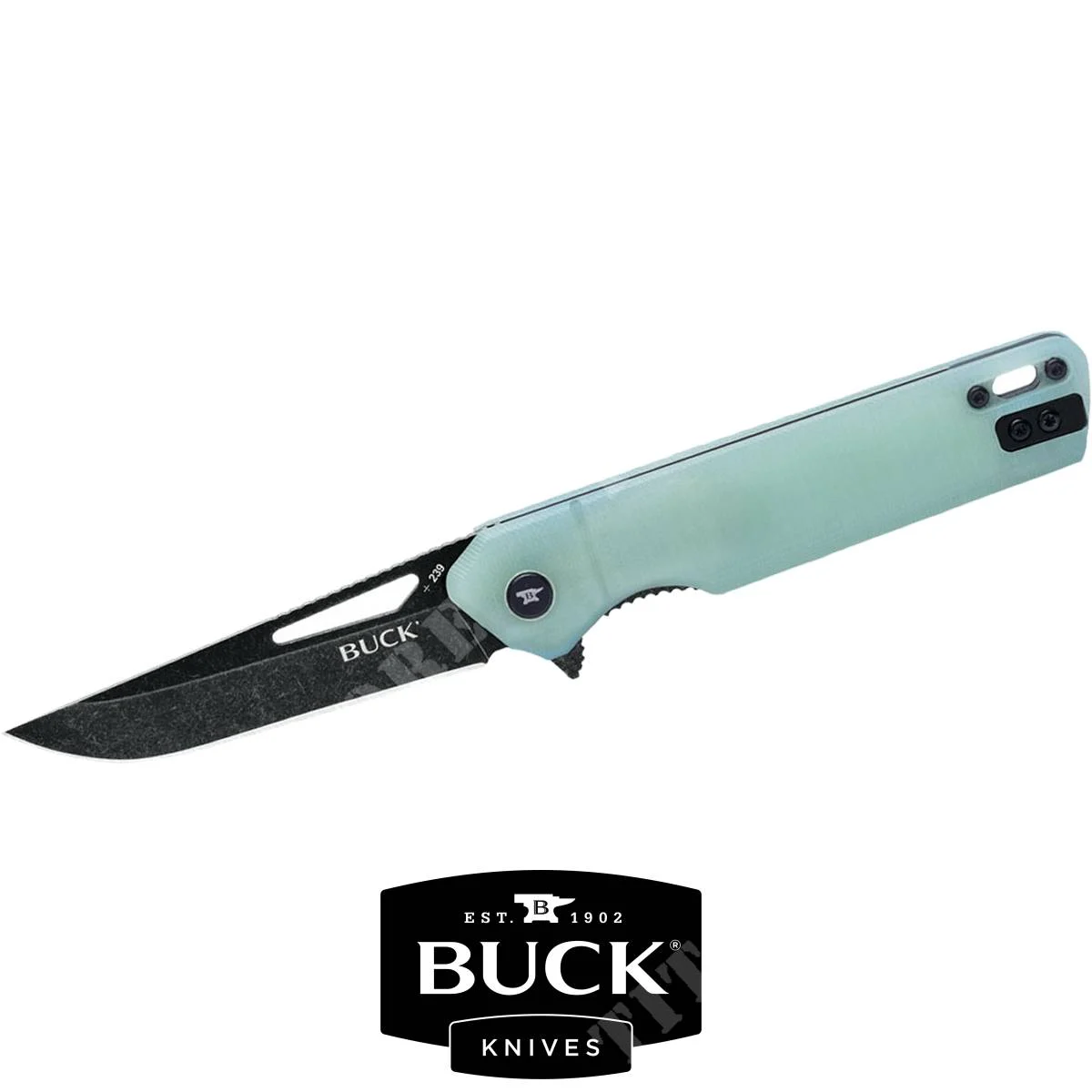 CUCHILLO INFUSION TEAL G-10BUCK (239GRS1)