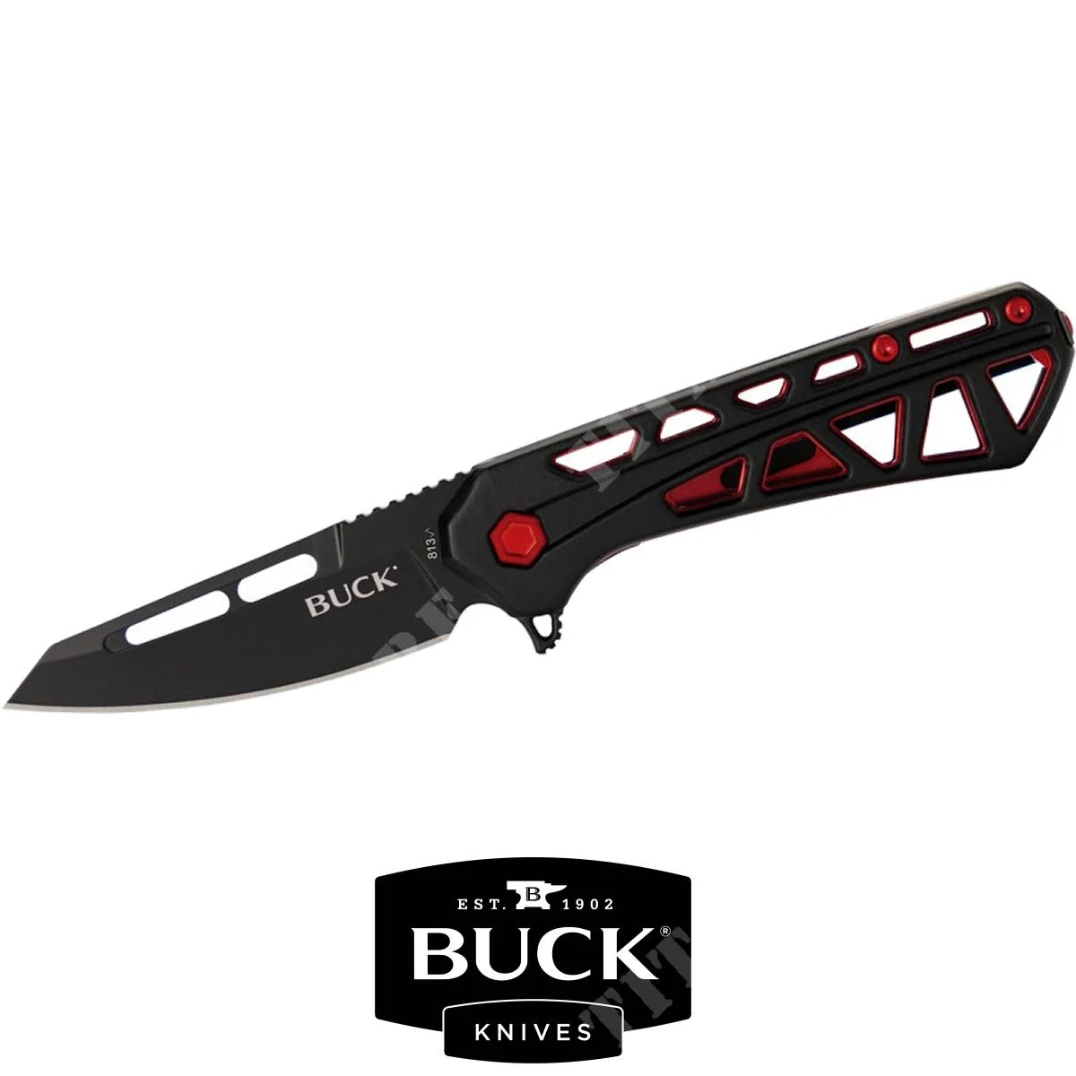 CUCHILLO MINI TRACE OPS BLACK BUCK (813BKS)