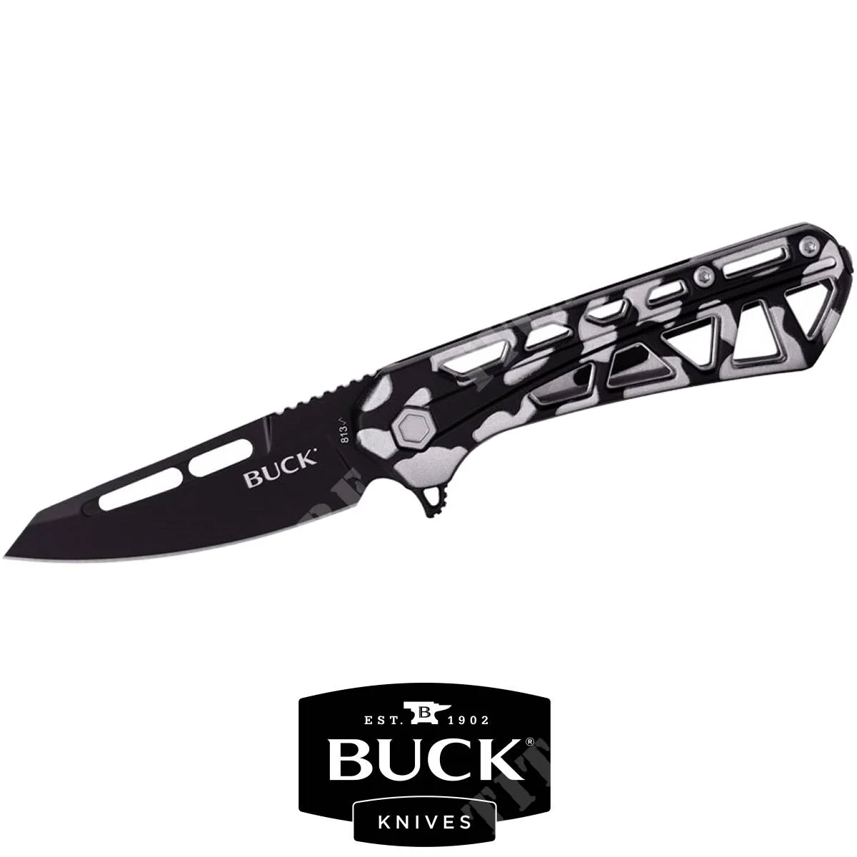 CUCHILLO BUCK MINI TRACE OPS CAMUFLAJE (813CMS)