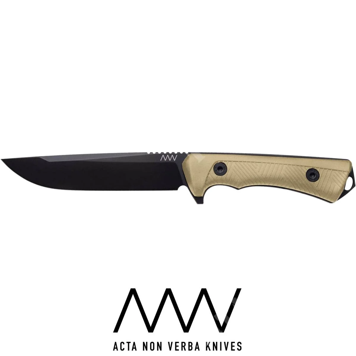 CUCHILLO ANVP P300 CERAKOTE NEGRO VERDE COYOTE (ANVP300-056)