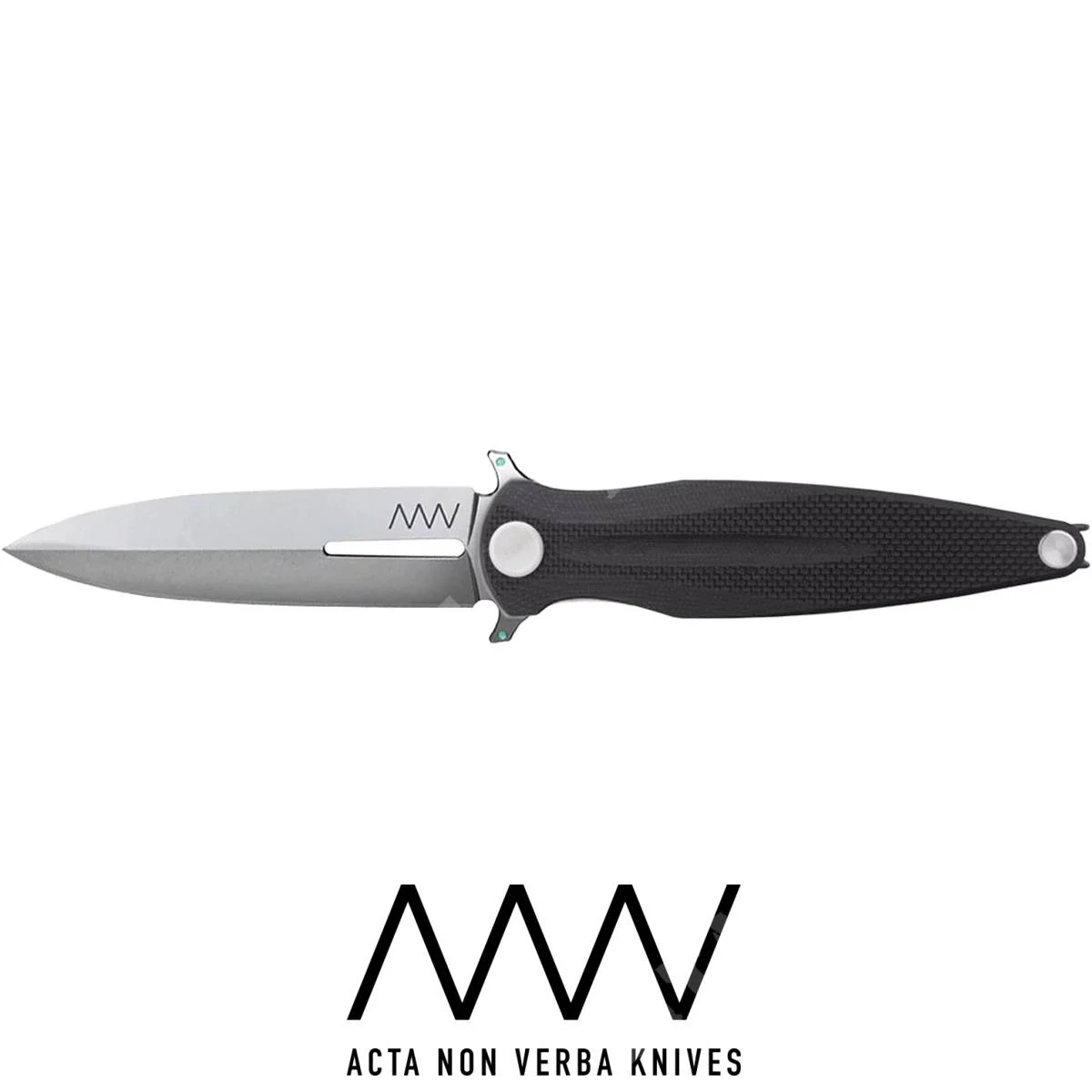 CUCHILLO Z400 D2 STONEWASH G10 NEGRO ANV (ANVZ400-001)