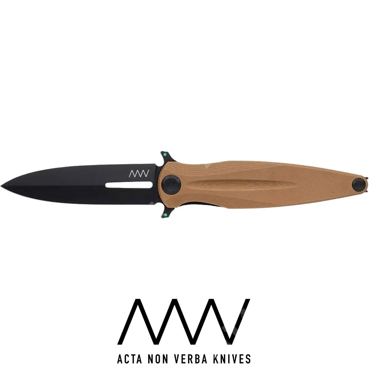 CUCHILLO ANV Z400 DLC G10 COYOTE NEGRO (ANVZ400-007)