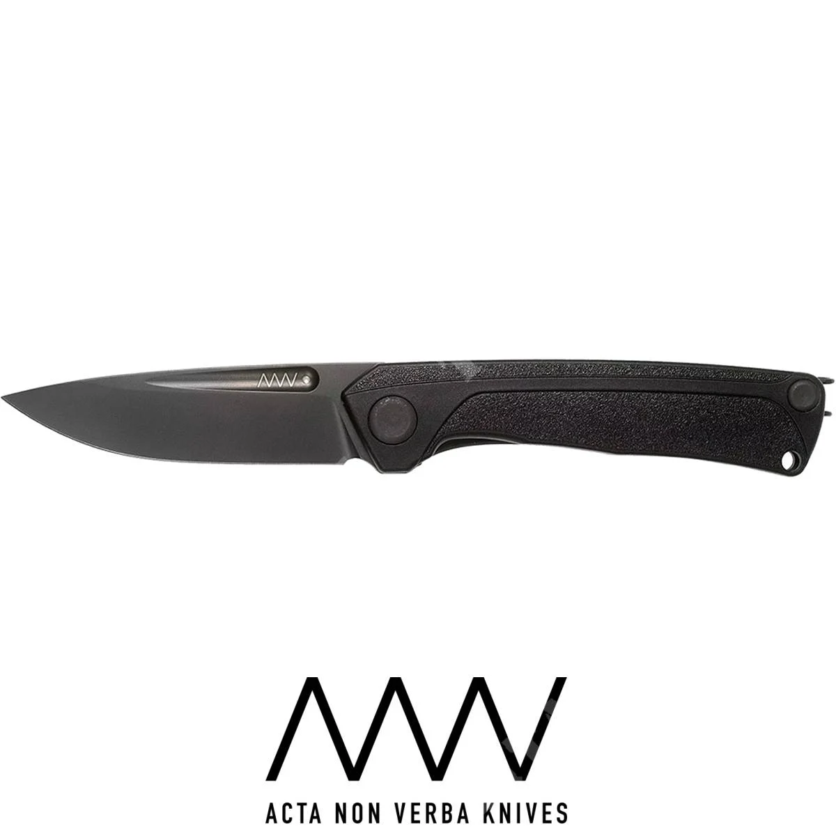 Navaja Z200 DLC negra con acabado en verde lima ANV (ANVZ200-040)