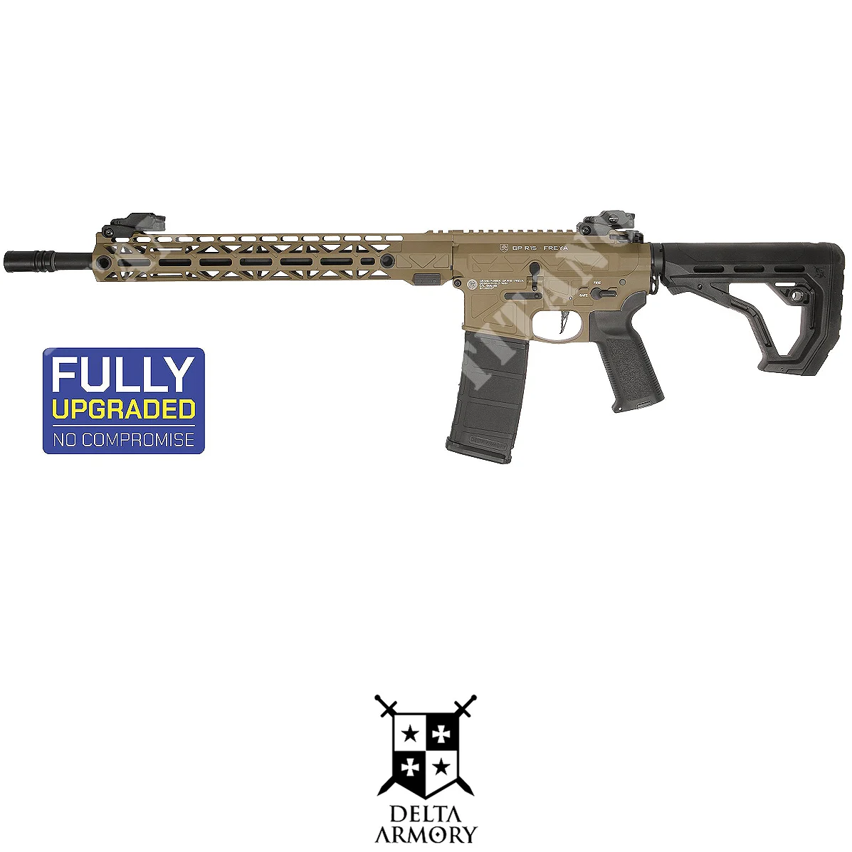 RIFLE DELTA ARMORY FREYA AR15 M-LOK 14" TAN ETU EAGLE GEN2 (DA-GP-FRY-A24-TAN)