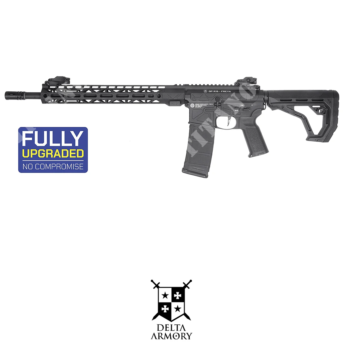 RIFLE FREYA AR15 M-LOK DE 14" NEGRO ETU EAGLE GEN2 DELTA ARMORY (DA-GRP-FRY-A24-BLK)