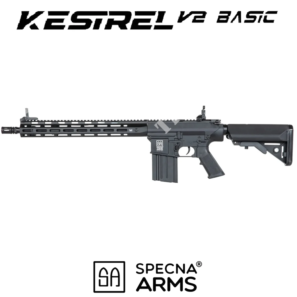 RIFLE ETU SPECNA ARMS SR25 SA-E35 EDGE KESTREL NEGRO (SPE-01-041816)