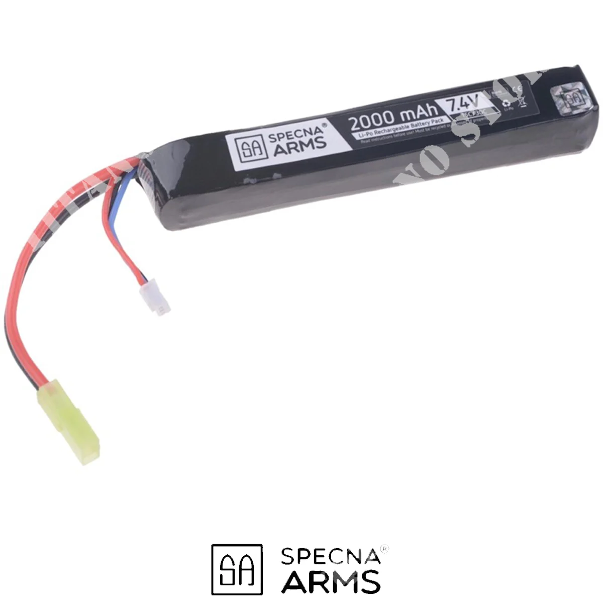 BATERÍA DE LI-PO DE 7,4 x 2000 MAH, 15/30 C, STICK SPECNA ARMS (SPE-06-022021)