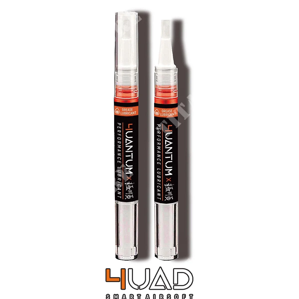 BOLÍGRAFO GRASO DE ALTO RENDIMIENTO NARANJA 4UANTUM (4UAD-LUB-001)