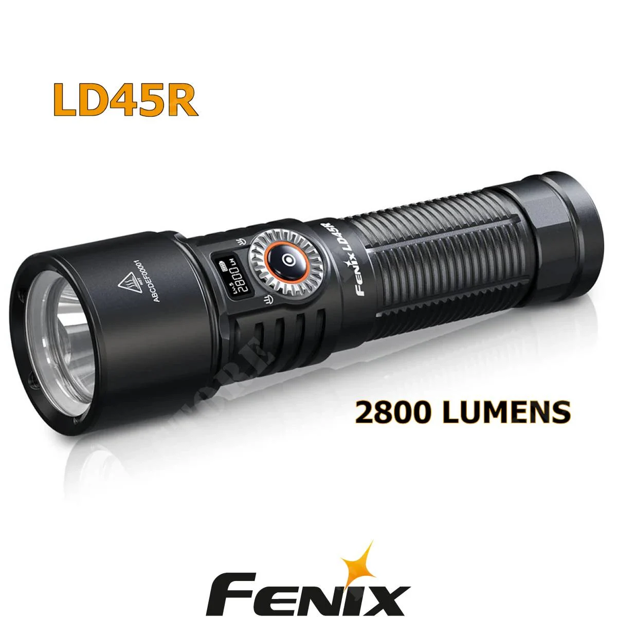 Linterna LED LD45R de 2800 lúmenes y haz ajustable FENIX (FNX LD45R)