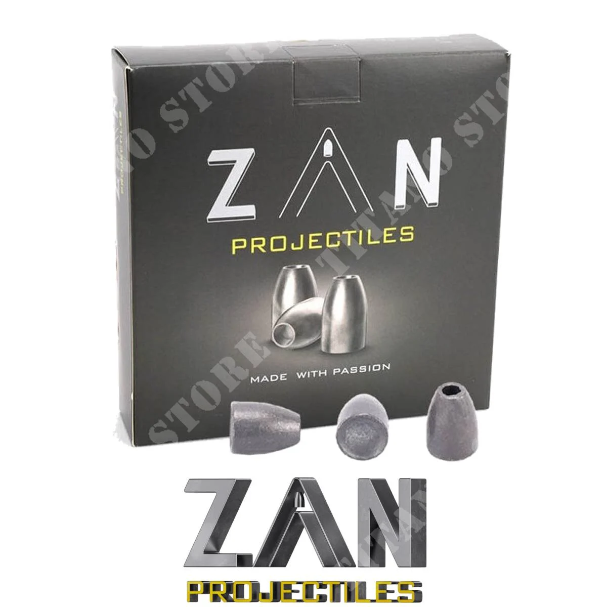 PIOMBINI SLUG .22 40GRS/.218HP 200 PIEZAS DE PELLETS ZAN (ZN-40GN218HP)