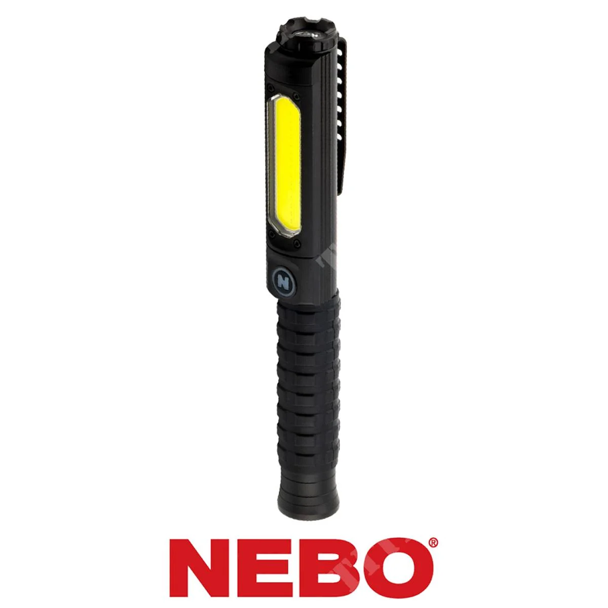 Linterna Big Larry Pro negra de 600 + 220 lúmenes NEBO (NEB-FLT-1033-B)