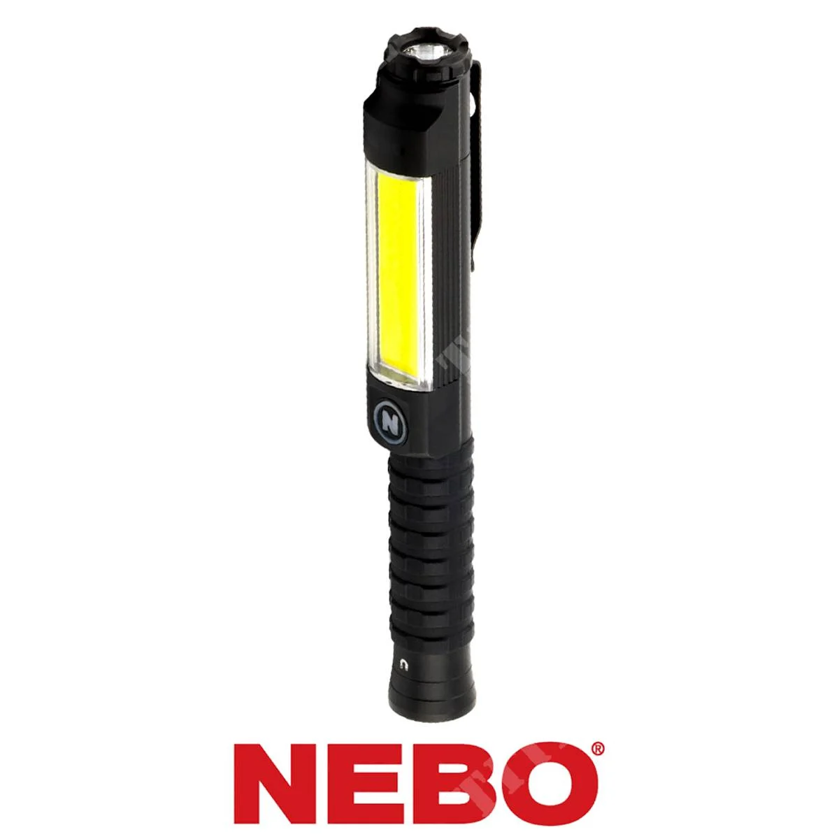 Linterna Big Larry 3 negra de 600 + 220 lúmenes NEBO (NEB-FLT-1041-B)