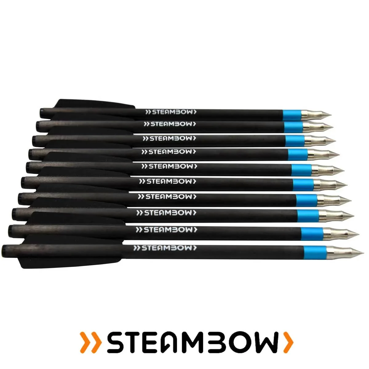 JUEGO DE 10 DARDOS DE CARBONO LIGHT TARGET STEAMBOW (SO-636)