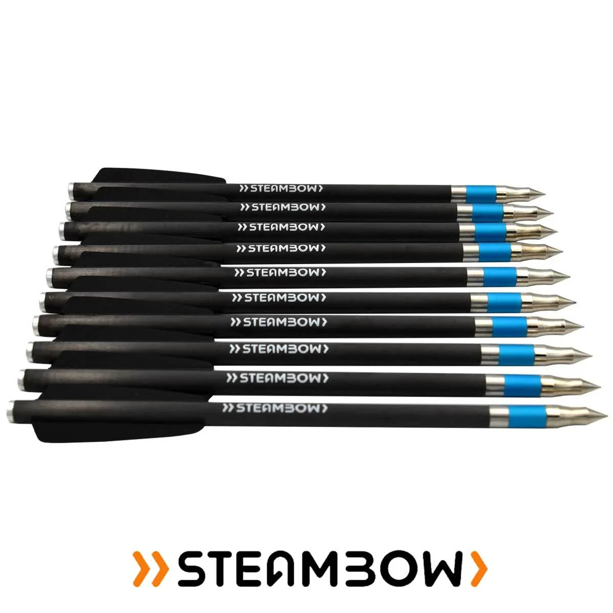 JUEGO DE 10 DARDOS DE CARBONO HEAVY TARGET STEAMBOW (SO-637)