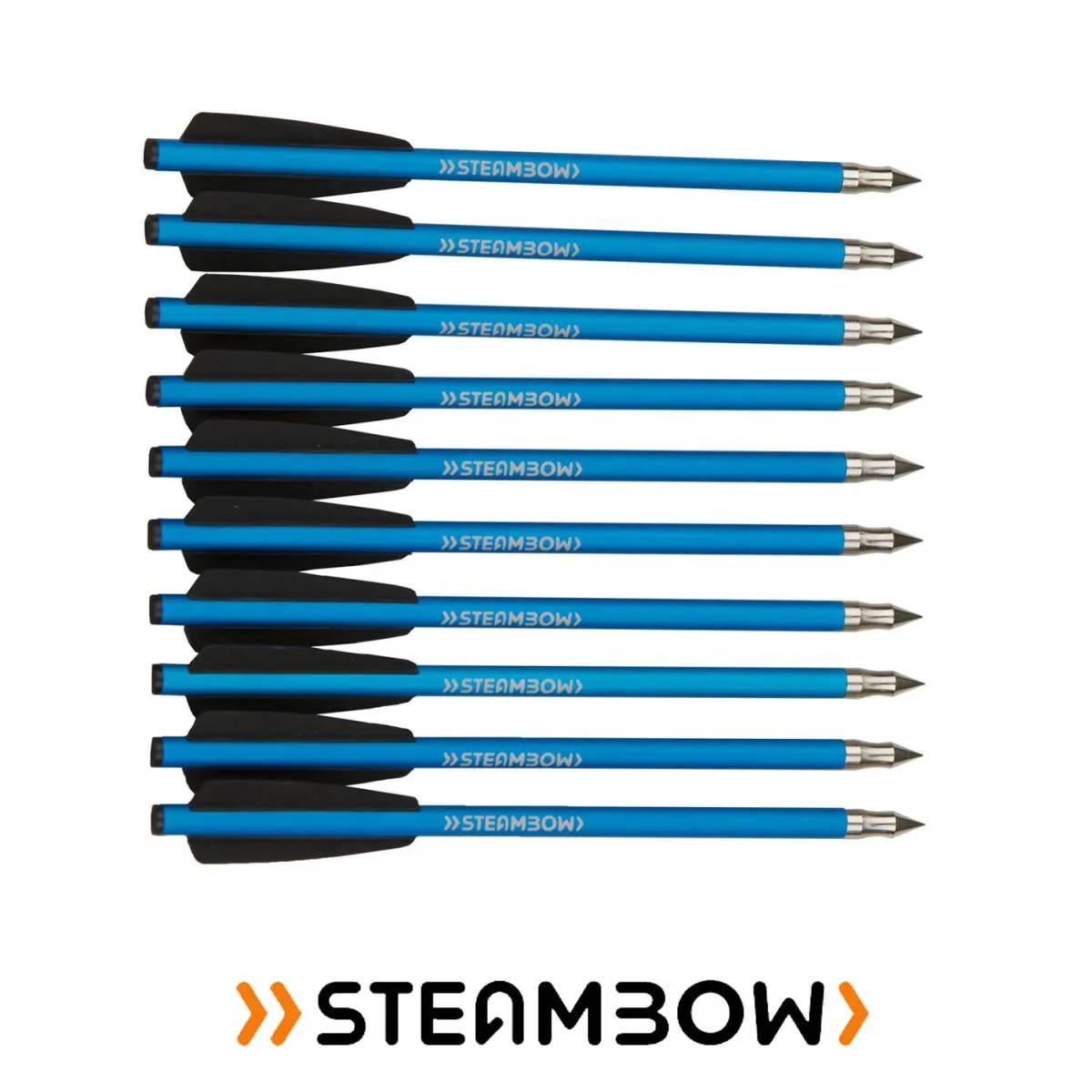 JUEGO DE 10 DARDOS DE ALUMINIO TARGET STEAMBOW (SO-215)