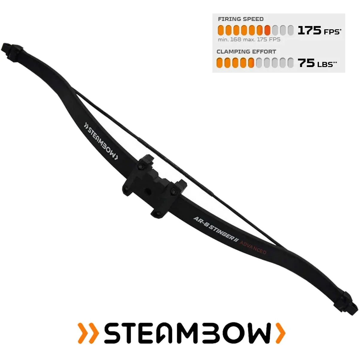 ARCO DE REPUESTO SERIE AR AVANZADO 14J 75 lb STEAMBOW (SO-723)
