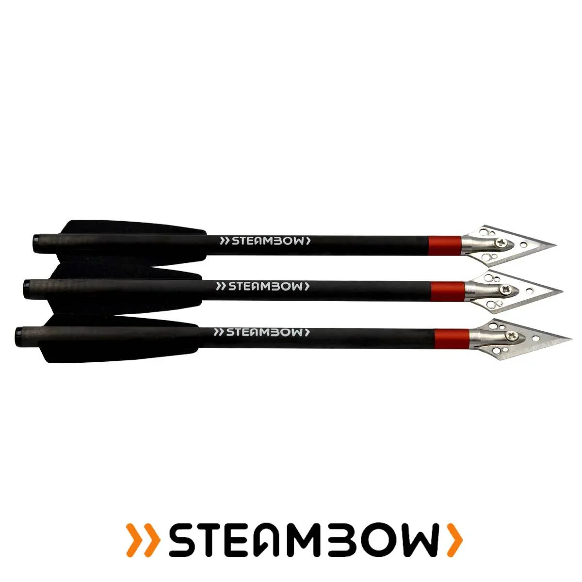 SET DE 3 DARDOS DE CARBONO CON PUNTA ANCHA LIGERA Y ARCO DE VAPOR (SO-640)