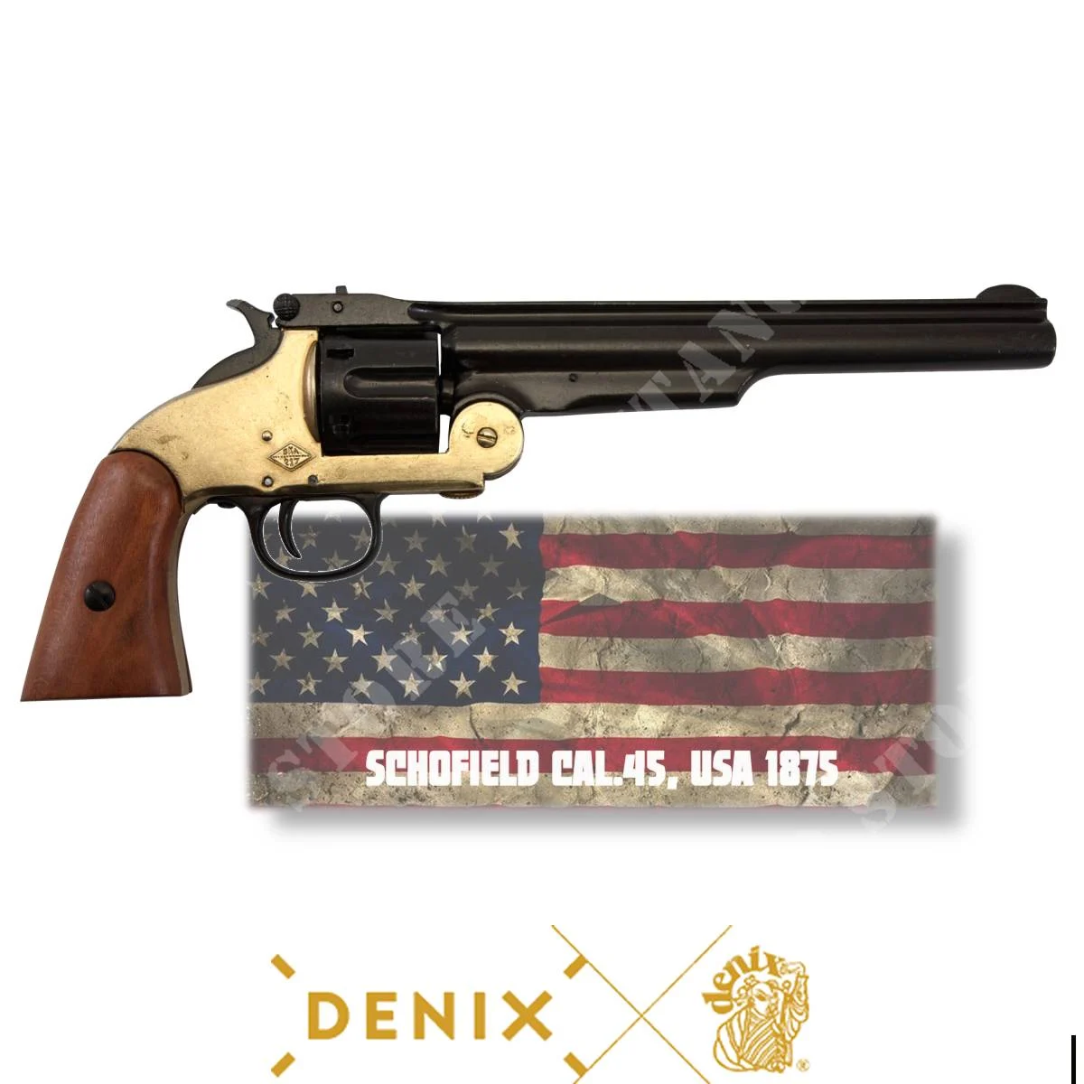 REVÓLVER DENIX DE SCHOFIELD SMITH & WESSON (01008L)