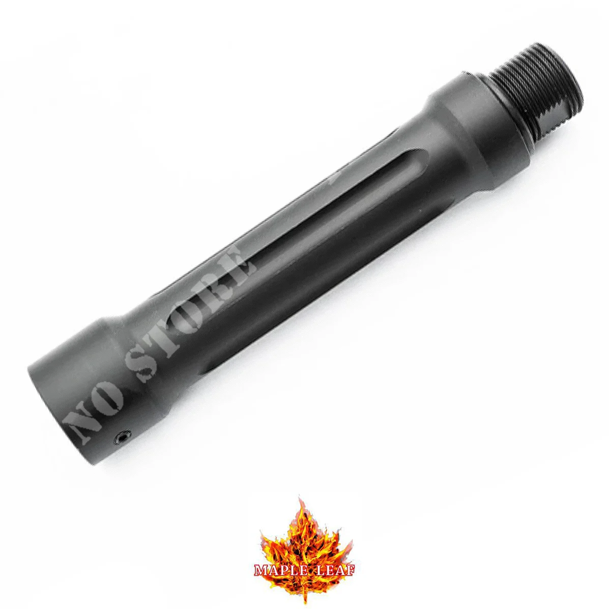 Extensión de barril de hoja de arce negra de 3,9'' y 99 mm (MPLF189-39)
