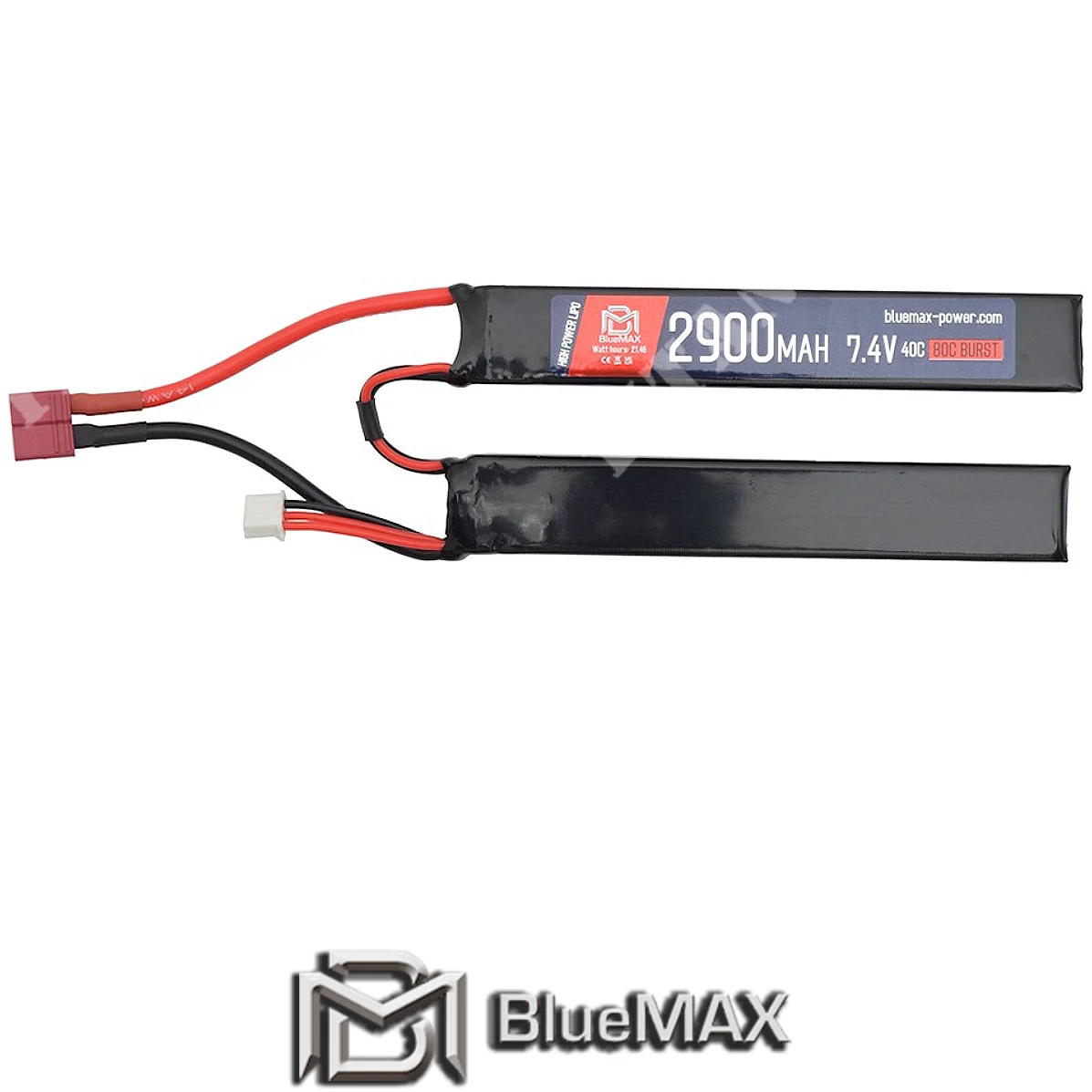BATERÍA DE LI-PO DE 7,4 x 2900 MAH, 40 C, NUNCHUCK DEANS BLUE MAX (BM-7.4X2900ND)