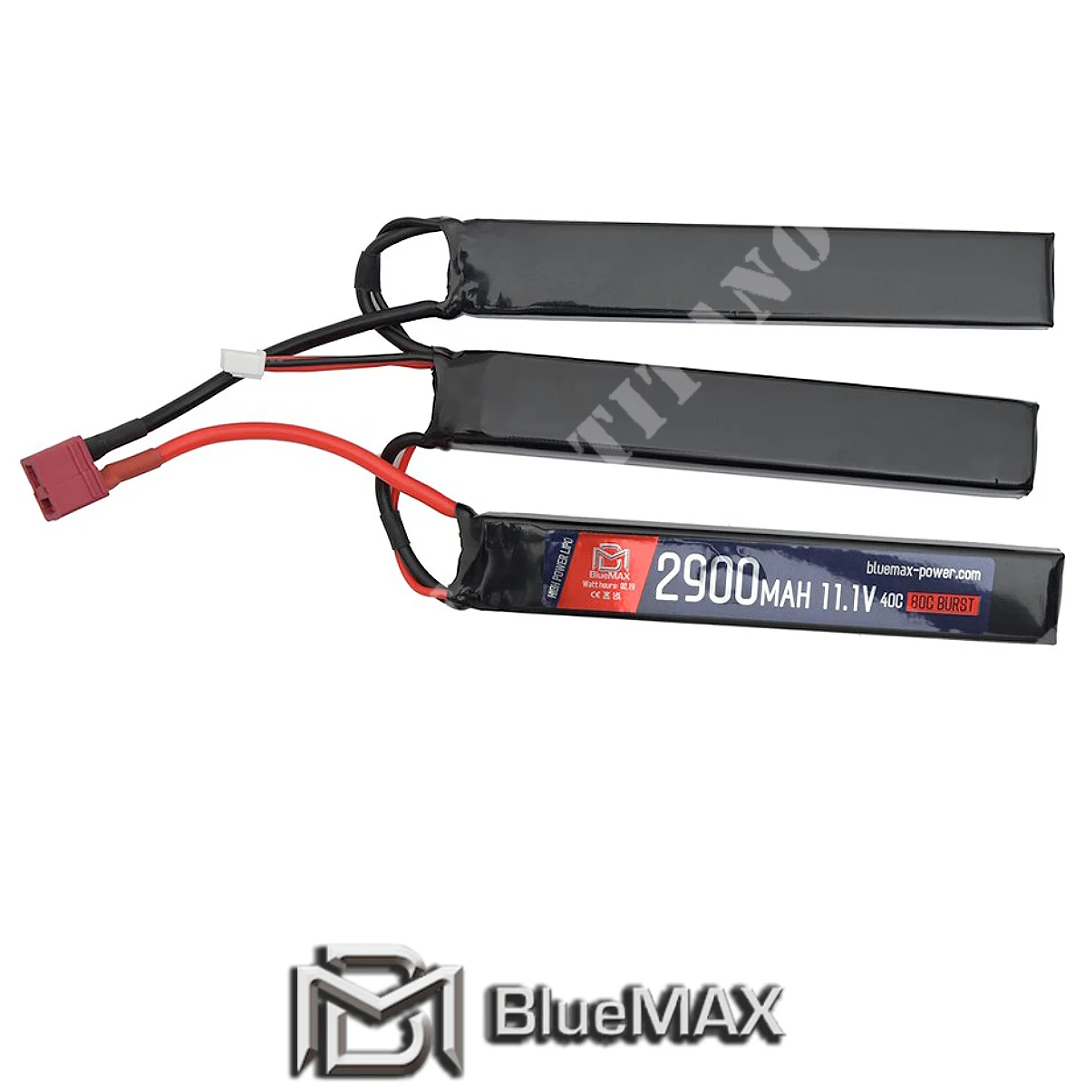 BATERÍA DE LIPO 11.1x2900 MAH 40C TRIPLE DEANS BLUE MAX (BM-11.1X2900TD)