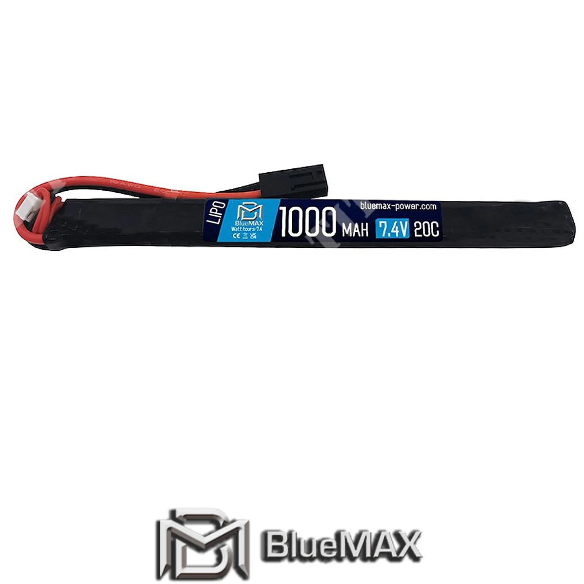 BATERÍA DE LI-PO 7.4x1000 MAH 20C AK STICK BLUE MAX (BM-7.4X1000)