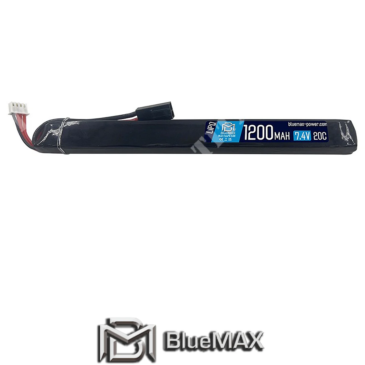 BATERÍA DE LIPO 11.1x1200 20C ULTRA DELGADA BLUE MAX (BM-11.1X1200-UT)