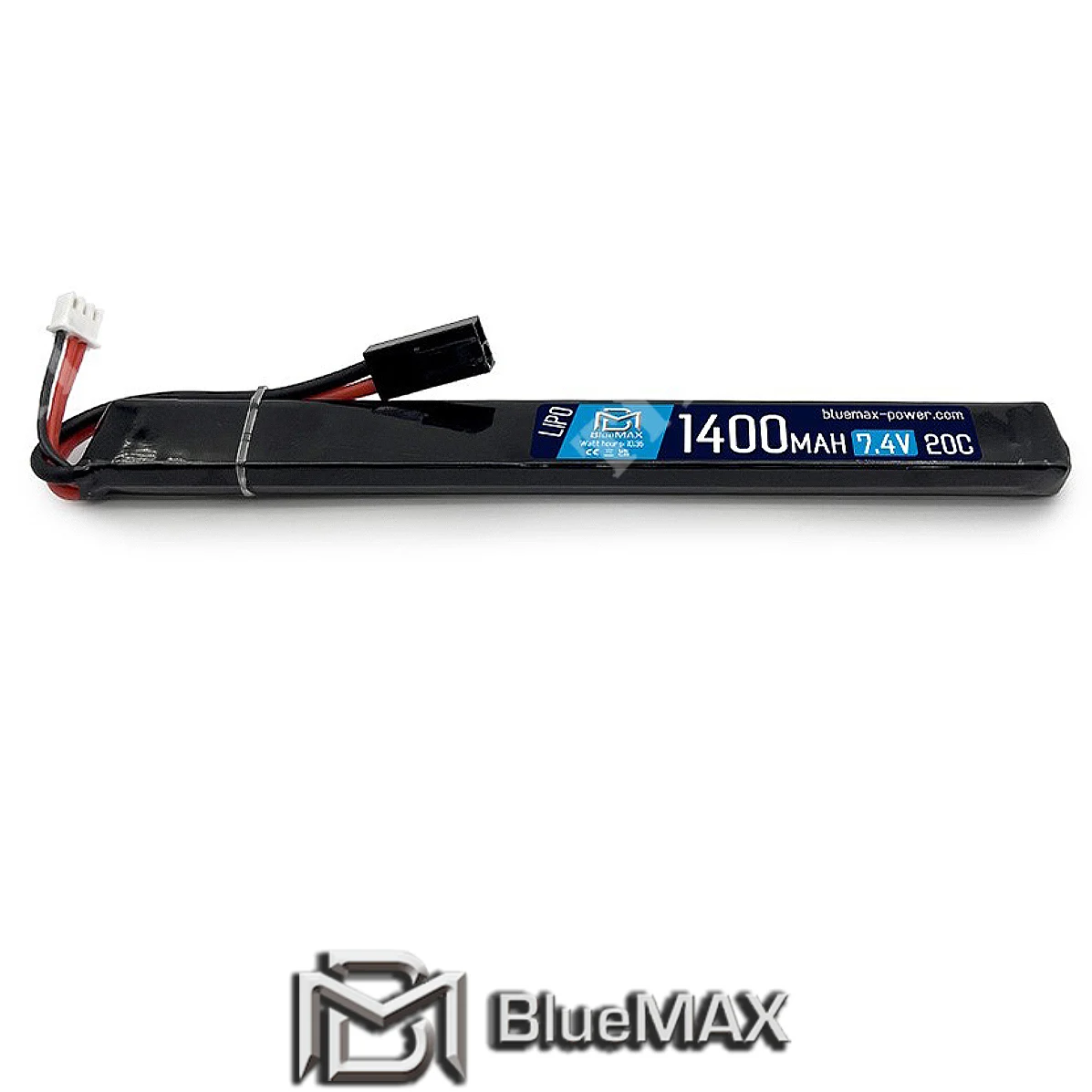 BATERÍA DE LI-PO 7.4x1400 MAH 20C AK STICK BLUE MAX (BM-7.4X1400)
