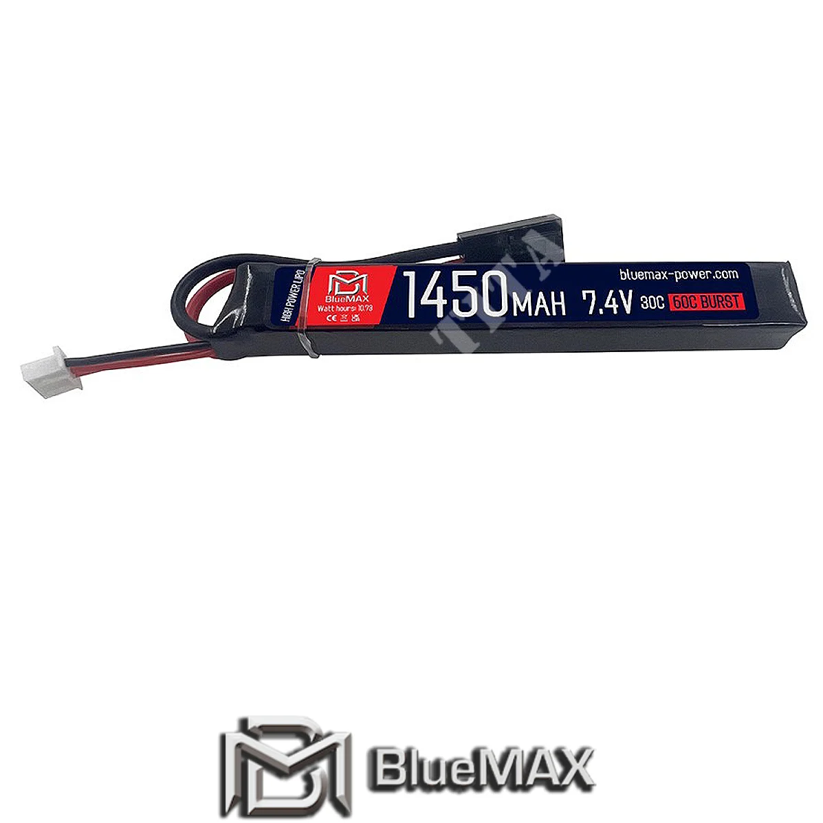 BATERÍA DE LI-PO 7.4x1450MAH 30C STICK BLUE MAX (BM-7.4X1450)