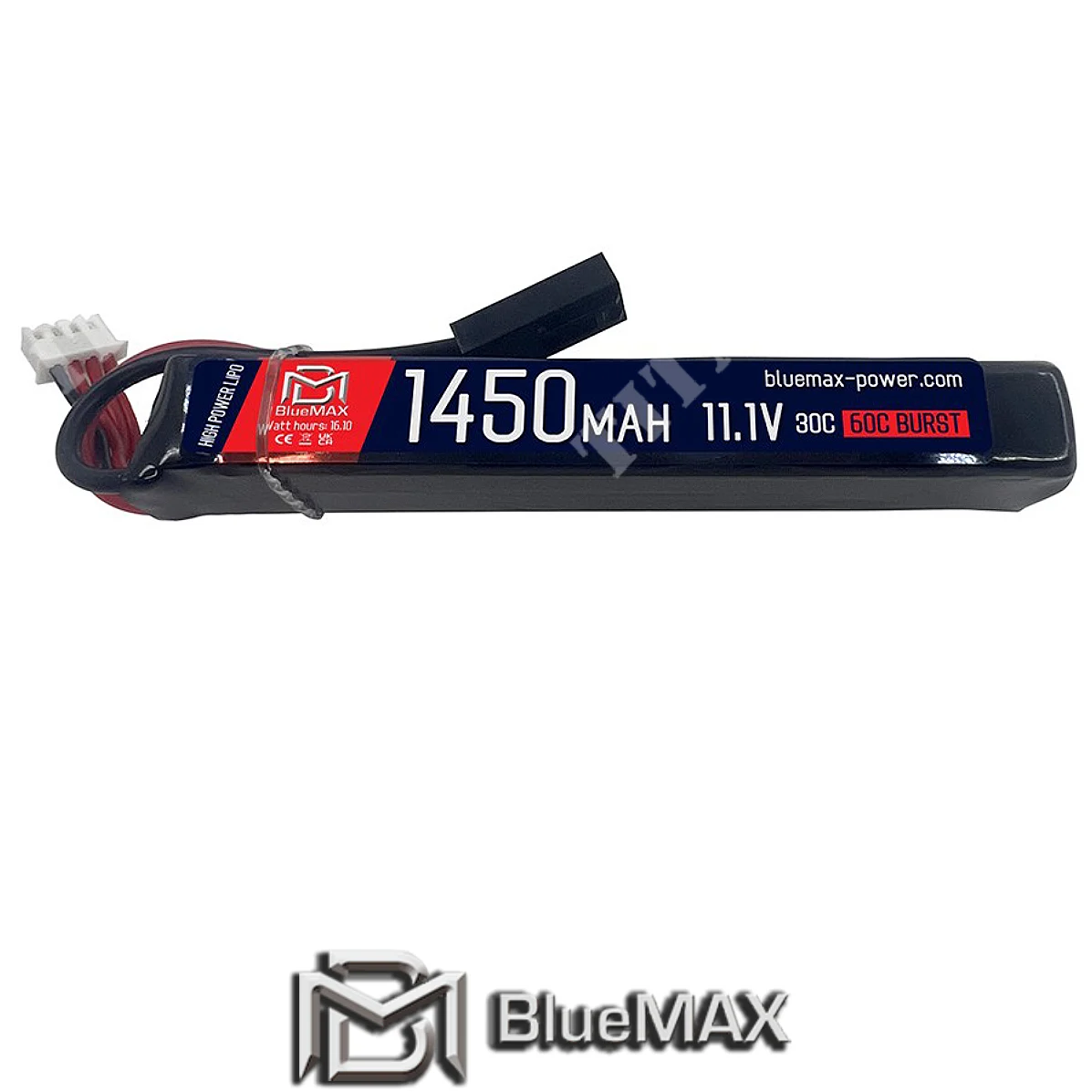 BATERÍA DE LI-PO 11.1x1450 MAH 30C STICK BLUE MAX (BM-11.1X1450)