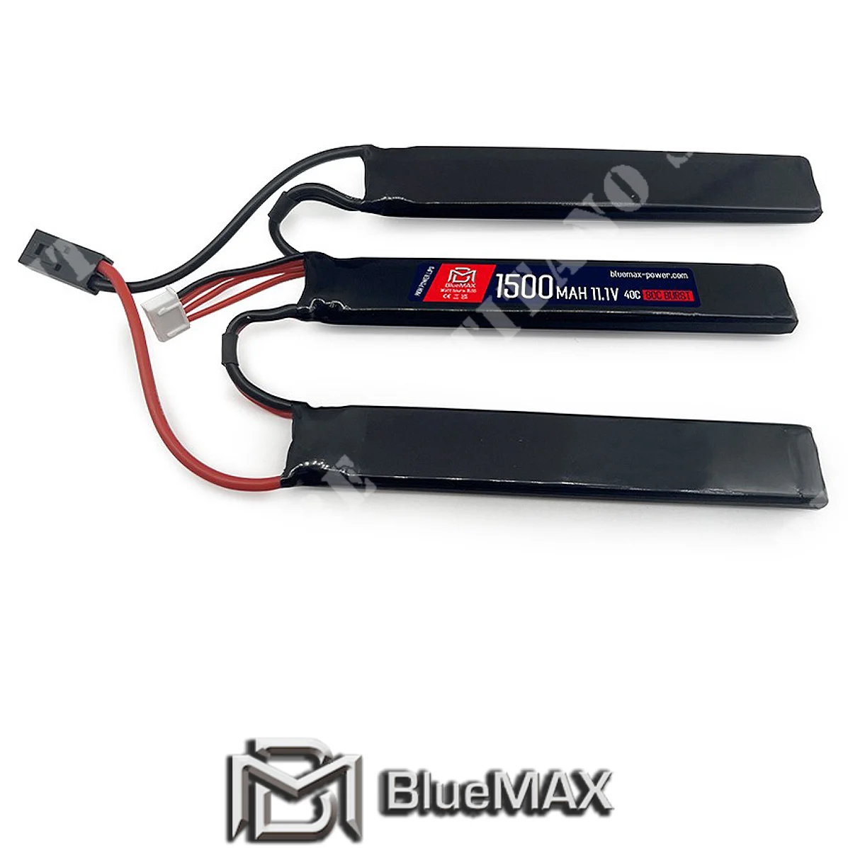 BATERÍA DE LI-PO 11.1x1500 MAH 40C TRIPLE BLUE MAX (BM-11.1X1500T)