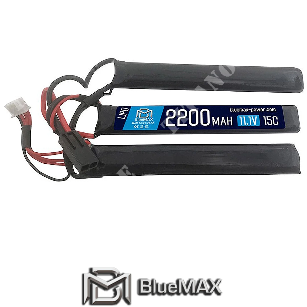 BATERÍA DE LI-PO 11.1x2200 MAH 15C TRIPLE BLUE MAX (BM-11.1X2200T)