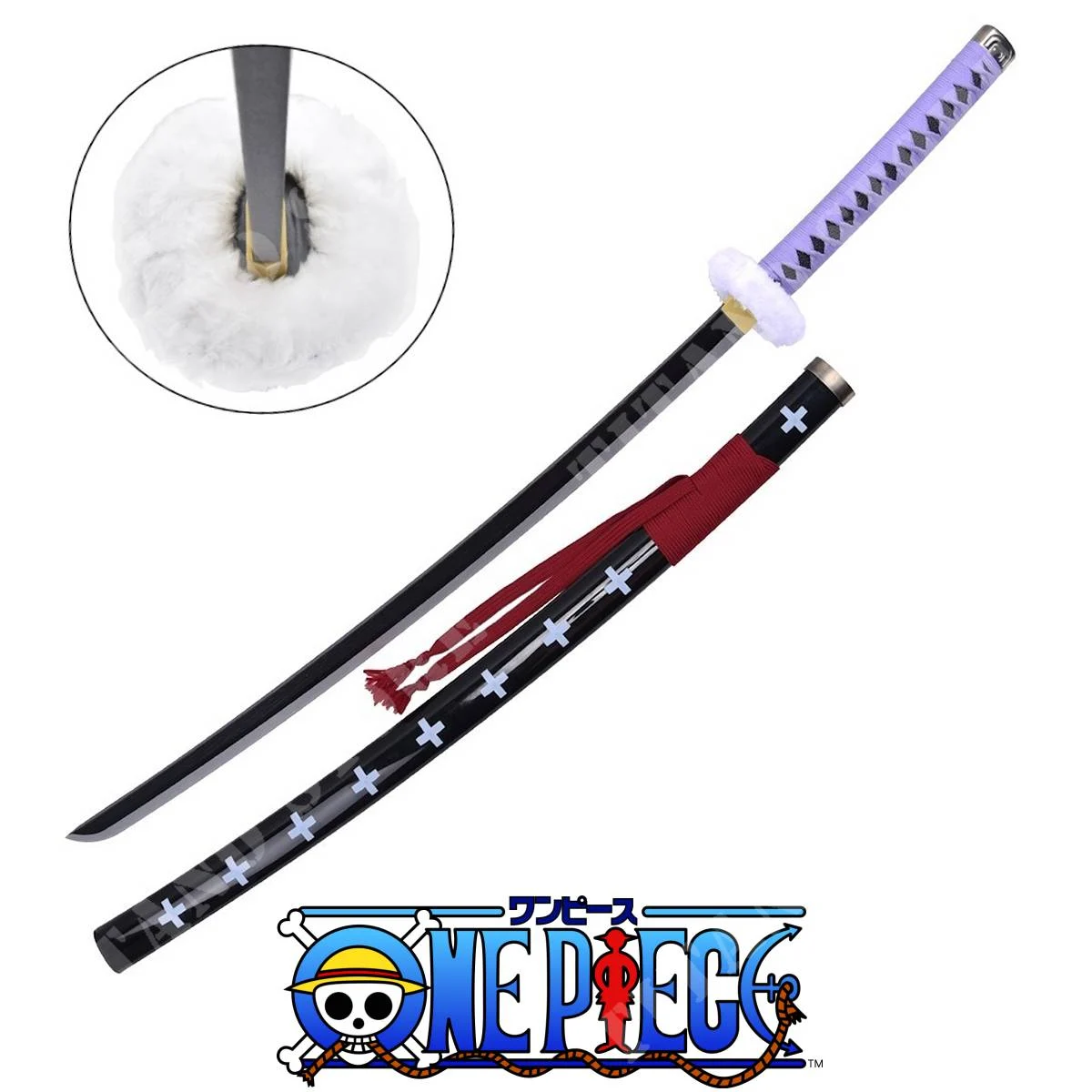 Katana Trafalgar Law Morada de una pieza (PG-521R-V)