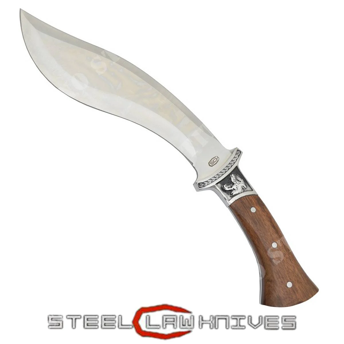 Machete Kukri con funda de piel (CW-012)