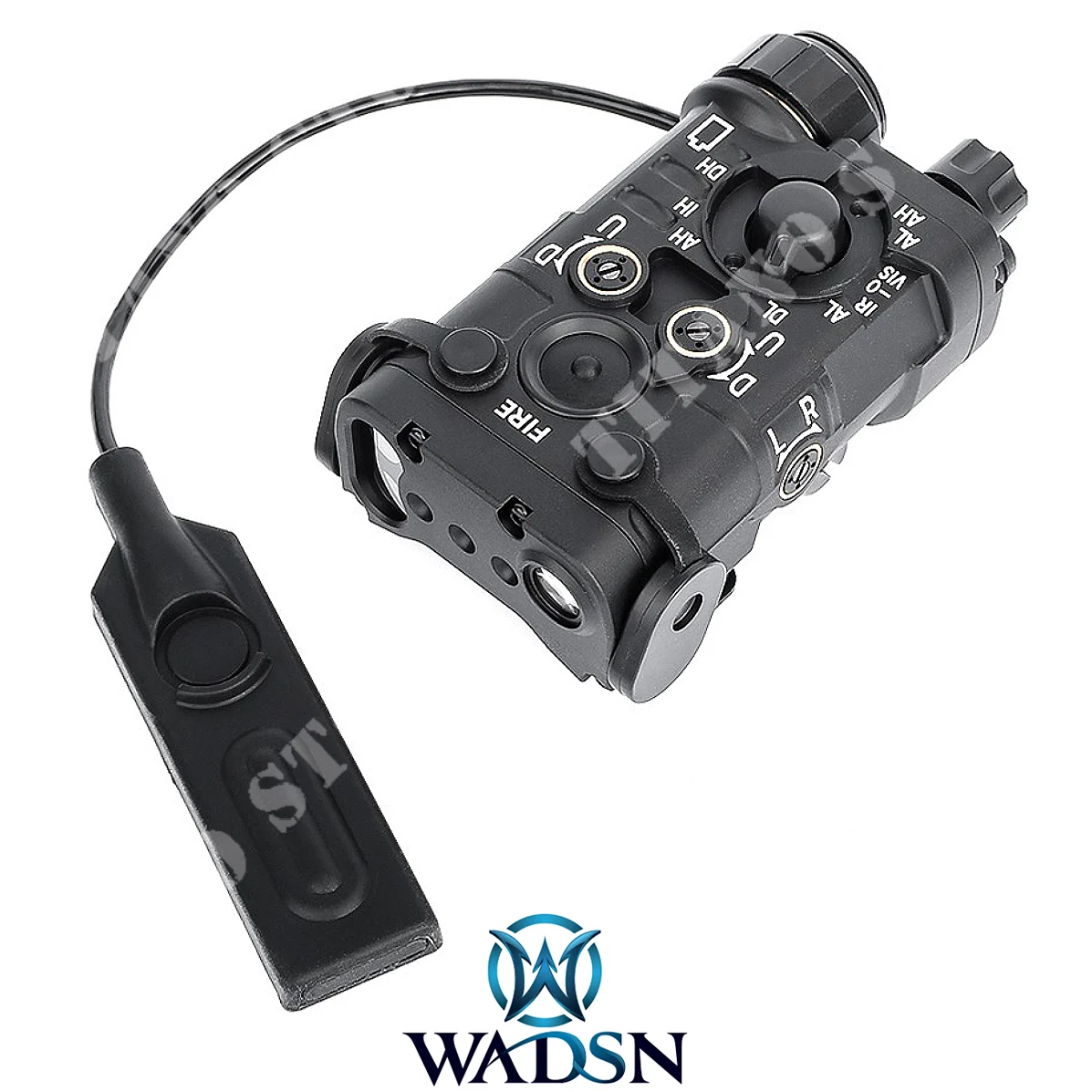 LÁSER ROJO/IR NGAL CON LUZ LED NEGRA WADSN (WD06093-B)