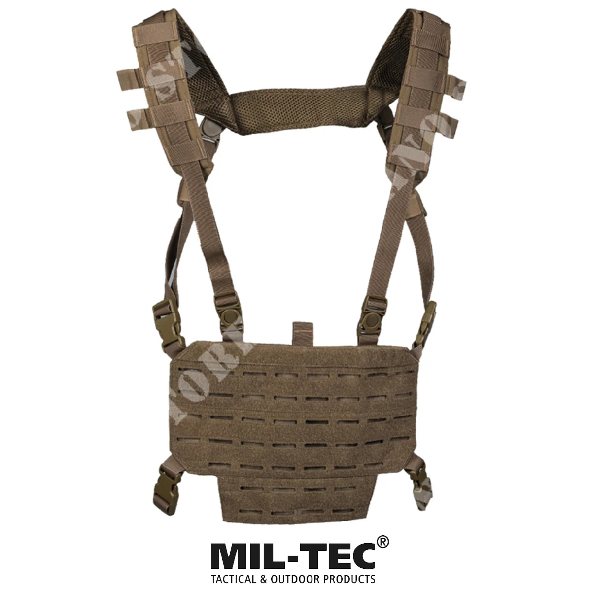 Chaleco de pecho ligero MILTEC con corte láser MOLLE (135304)