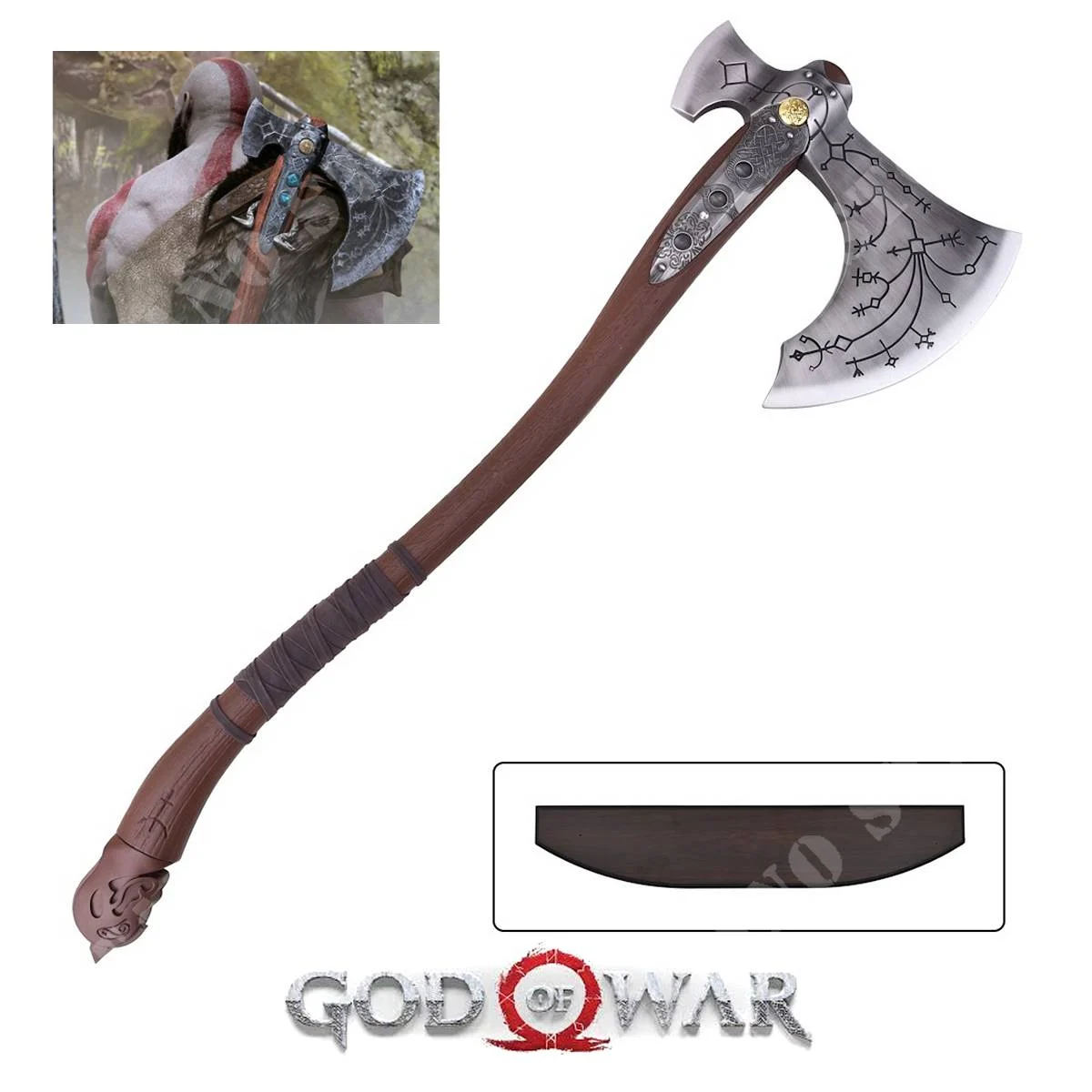 Hacha decorativa de Kratos (ZS075)
