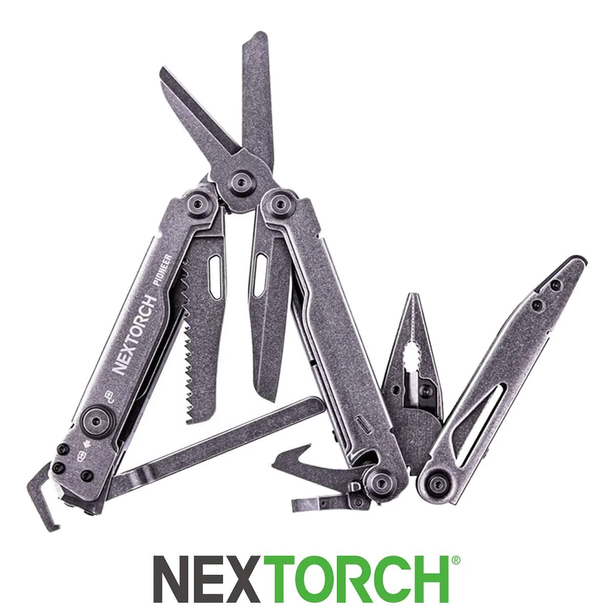 MULTIUSOS PIONEER GRIS 14 HERRAMIENTAS NEXTORCH (L300020087)