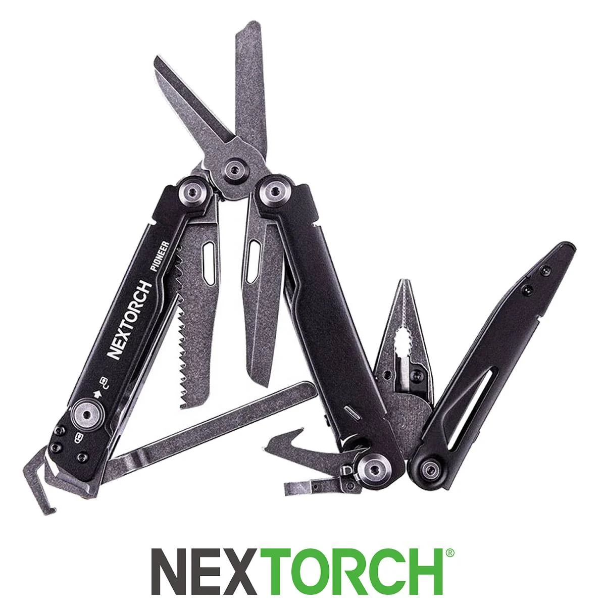 MULTIUSOS PIONEER OBSIDIANA NEGRO 14 HERRAMIENTAS NEXTORCH (L300020088)