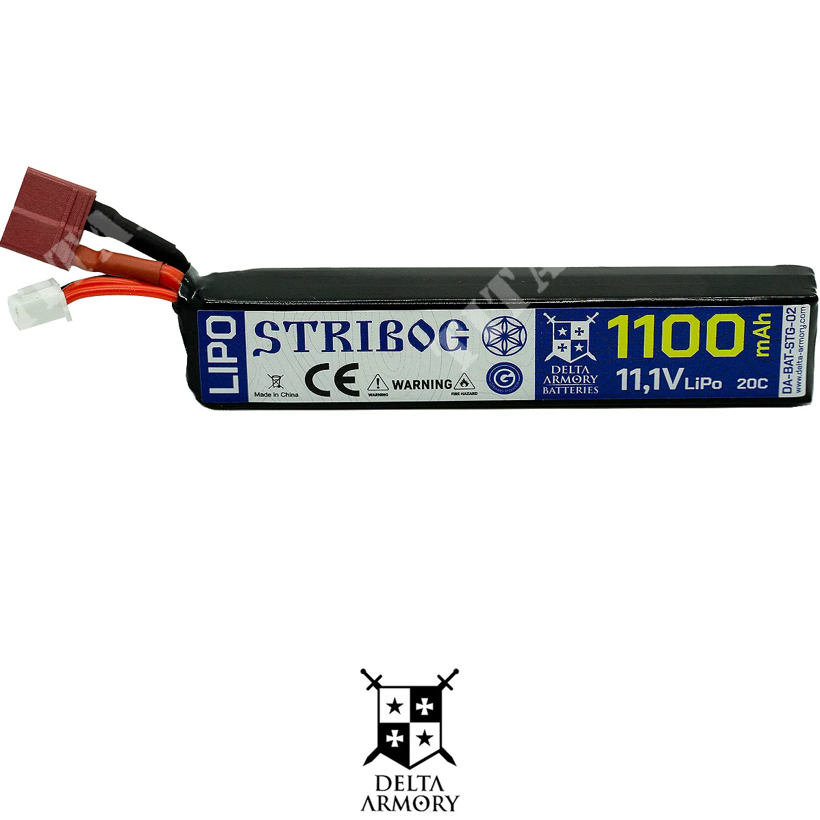 BATERÍA DE 11,1 X 1100 MAH 20C STICK DEANS DELTA ARMORY (DA-BAT-STG-02)