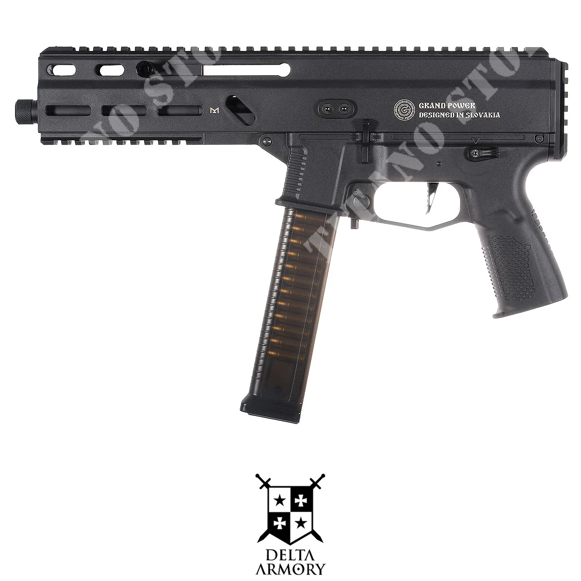 RIFLE STRIBOG NEGRO MEJORADO CHARLIE DE DELTA ARMORY (DA-STG-C01-UPV-F-BLK)