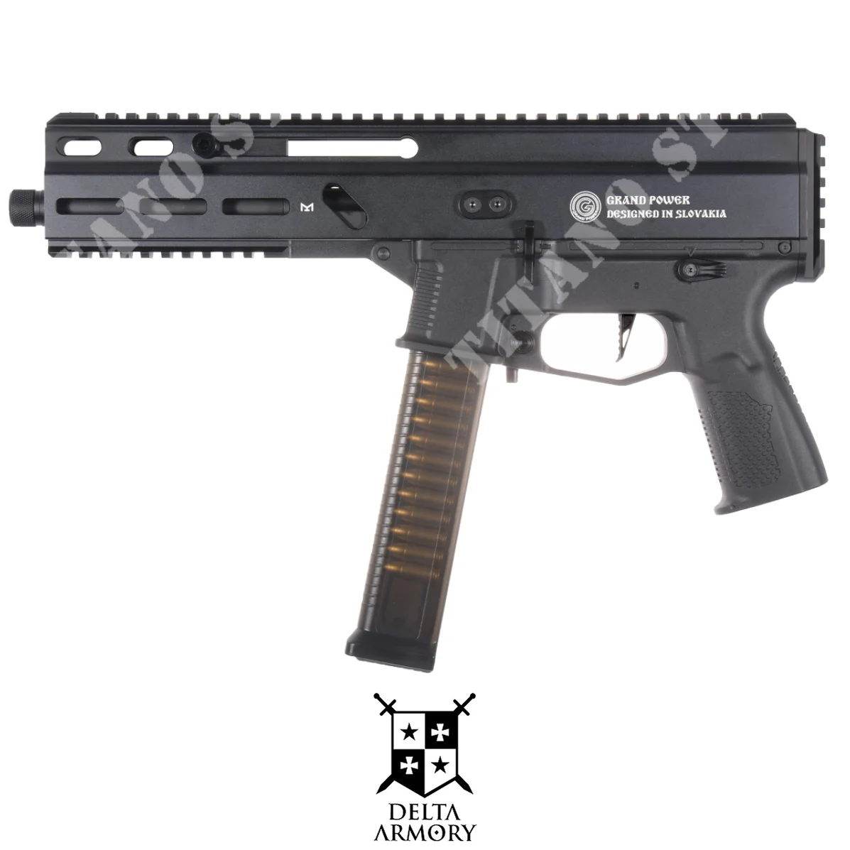 Fusil Delta Armory Stribog Alpha, color negro (DA-STG-A01-UPV-F-BLK)