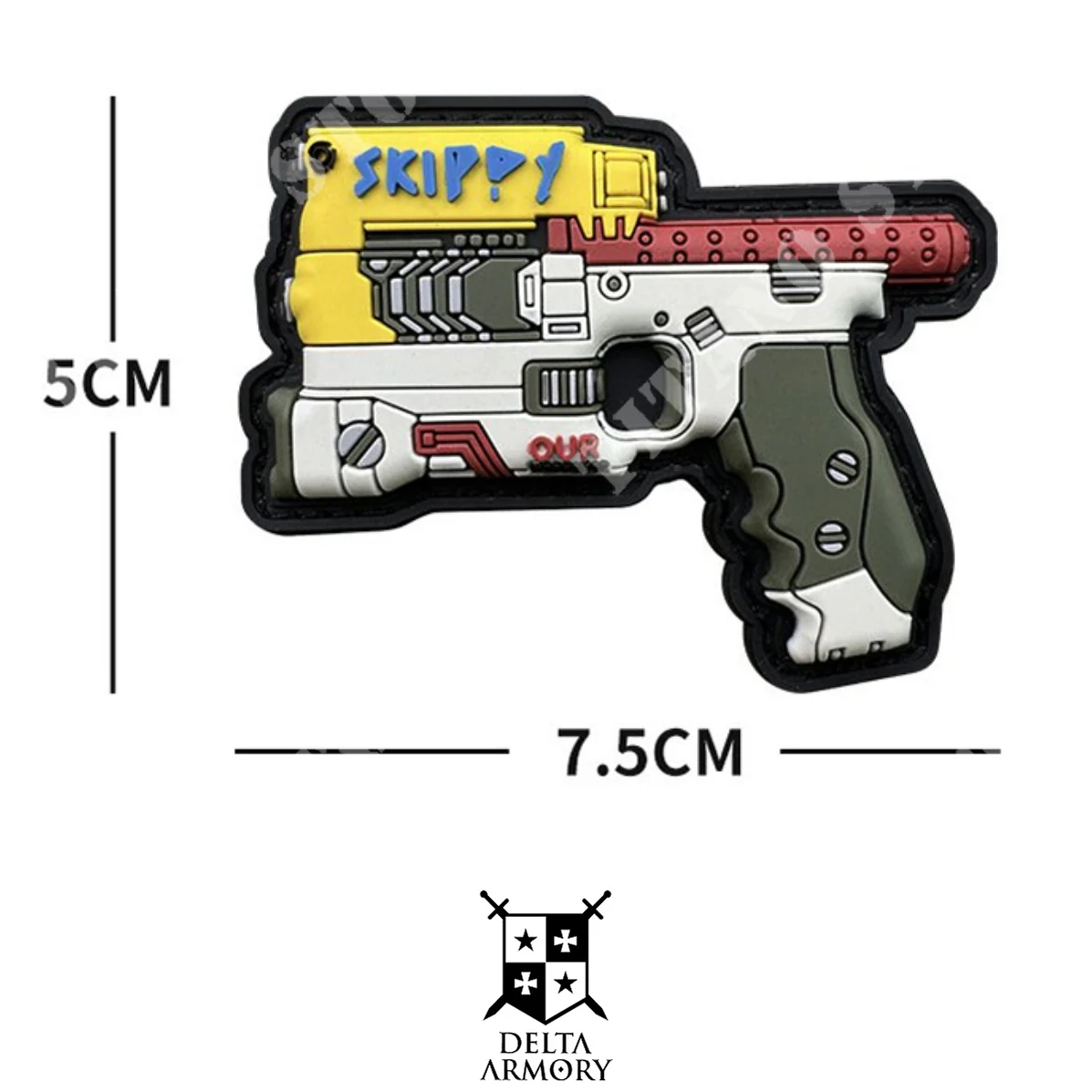 PARCHE SKIPPY CYBERPUNK 2077 DELTA ARMORY (DA-NAS-270)