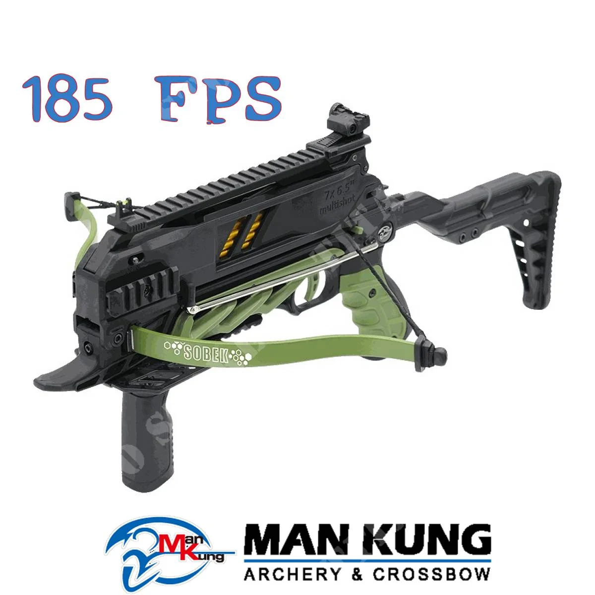 BALLESTA AUTOCARGABLE SOBEKTCS3 VERDE 80 libras MAN KUNG (MK-TCS3G)