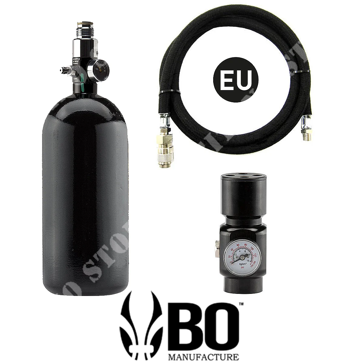 SET DE DEPÓSITO HPA 0.8 + REGULADOR + BATIDOR EU BO (BO-PCKHPA) PCKHPA