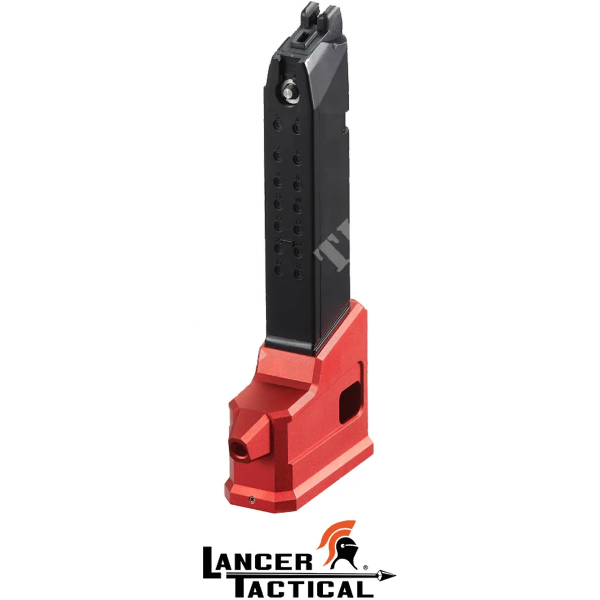ADAPTADOR HPA AAP/GLOCK - M4 RED LANCER TACTICAL (LTX-R17-HPAM-R)