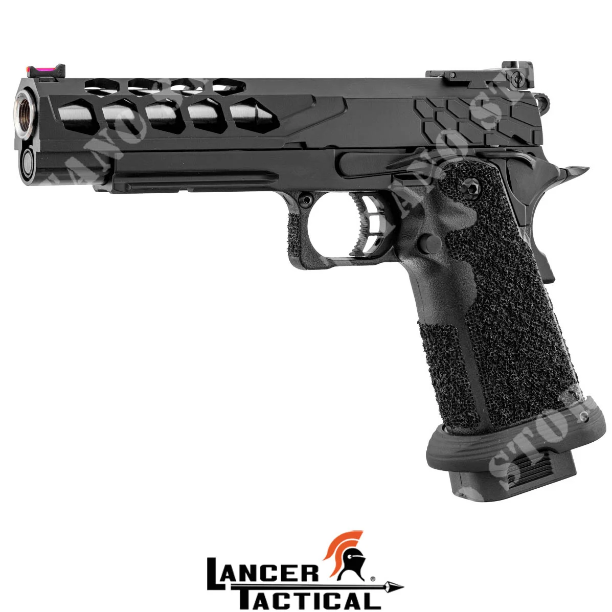 PISTOLA DE GAS TÁCTICA STRYK 5.1 BLACK LANCER (LTX-7B)