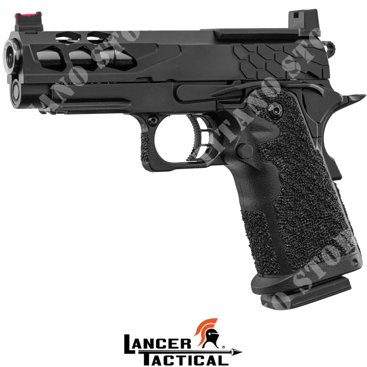 Pistola de gas táctica STRYK 4.3 BLACK LANCER (LTX-8B-M)