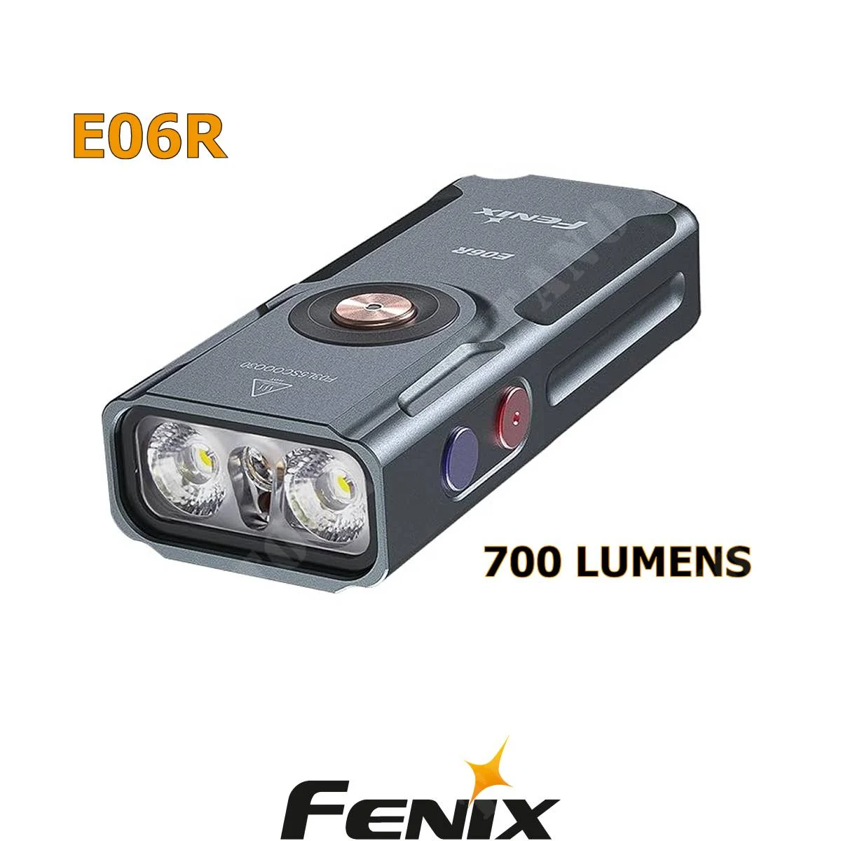 Linterna FENIX E06R de 700 lúmenes color gris (FNX E06R)