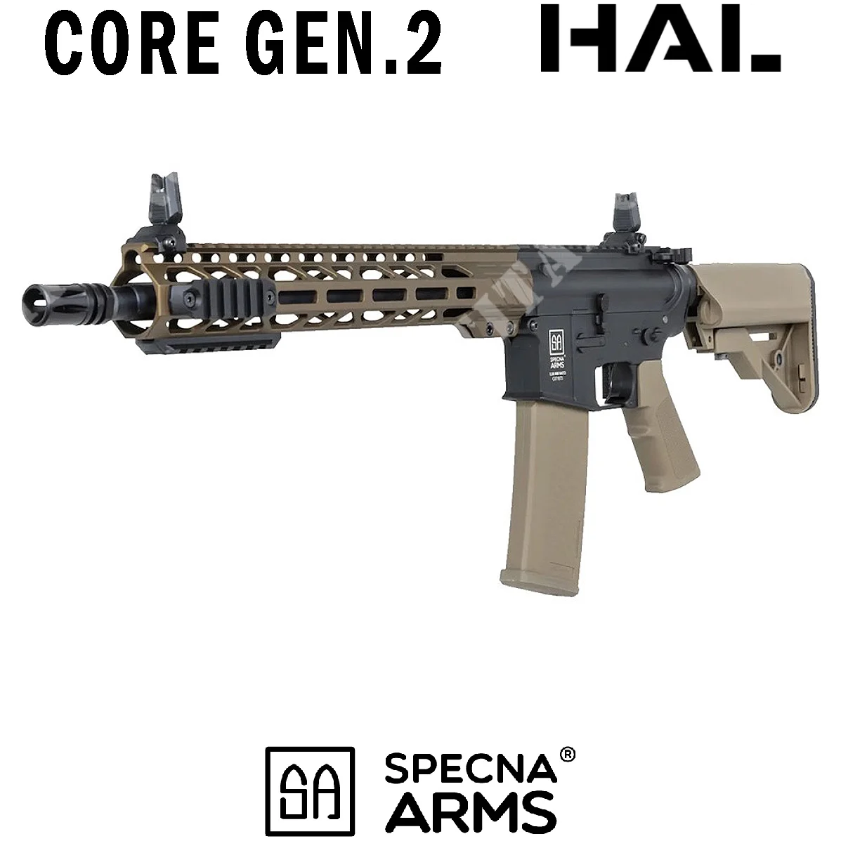 BRAZOS SPECNA PARA RIFLE DE BRONCE M4 SA-C24 CORE HAL ETU GEN2 (SPE-01-047126)